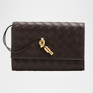 AUTHENTIC Bottega Veneta "Andiamo" pouch bag